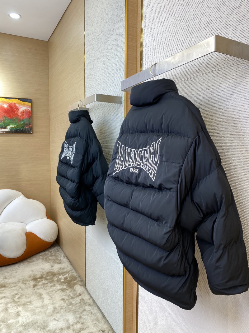 Balenciaga Reversible Embroidered Cotton Jacket Coat 5