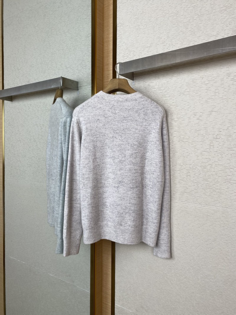 Dior Bluebell Flower Knit Crew Sweater 5