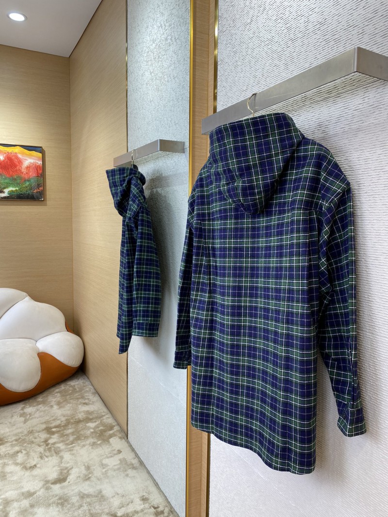 Balenciaga Check Shirt Jacket 3