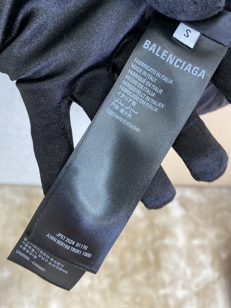 Balenciaga Logo Aviator Jacket 8
