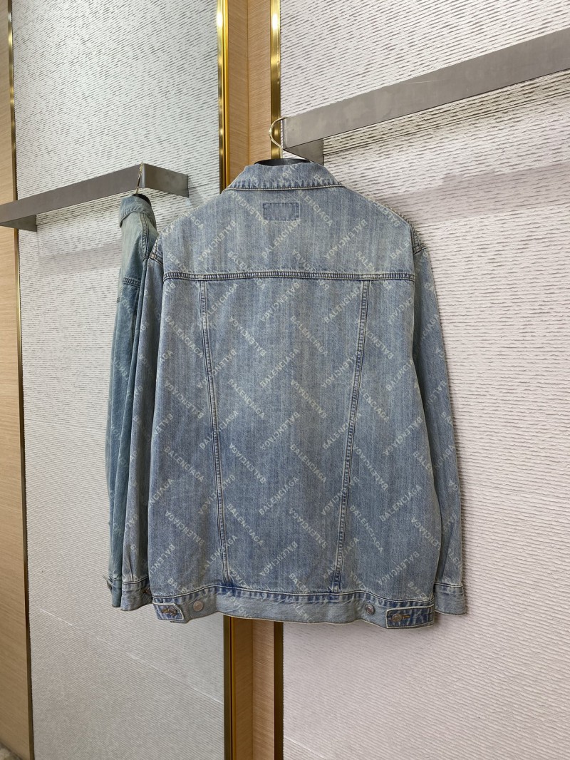Balenciaga Full Print Denim outerwear 5
