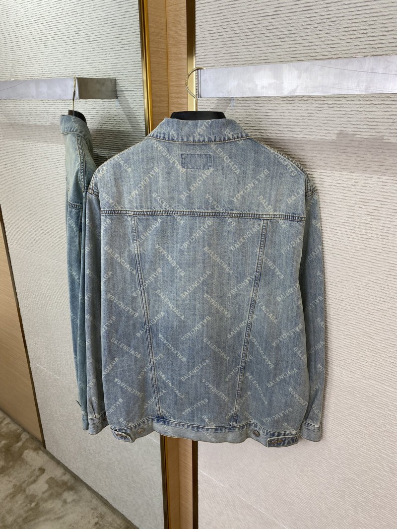Balenciaga Full Print Denim outerwear 7