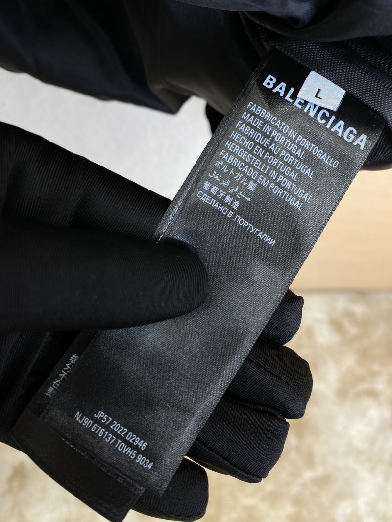 Balenciaga Rhinestone Velvet outerwear 7