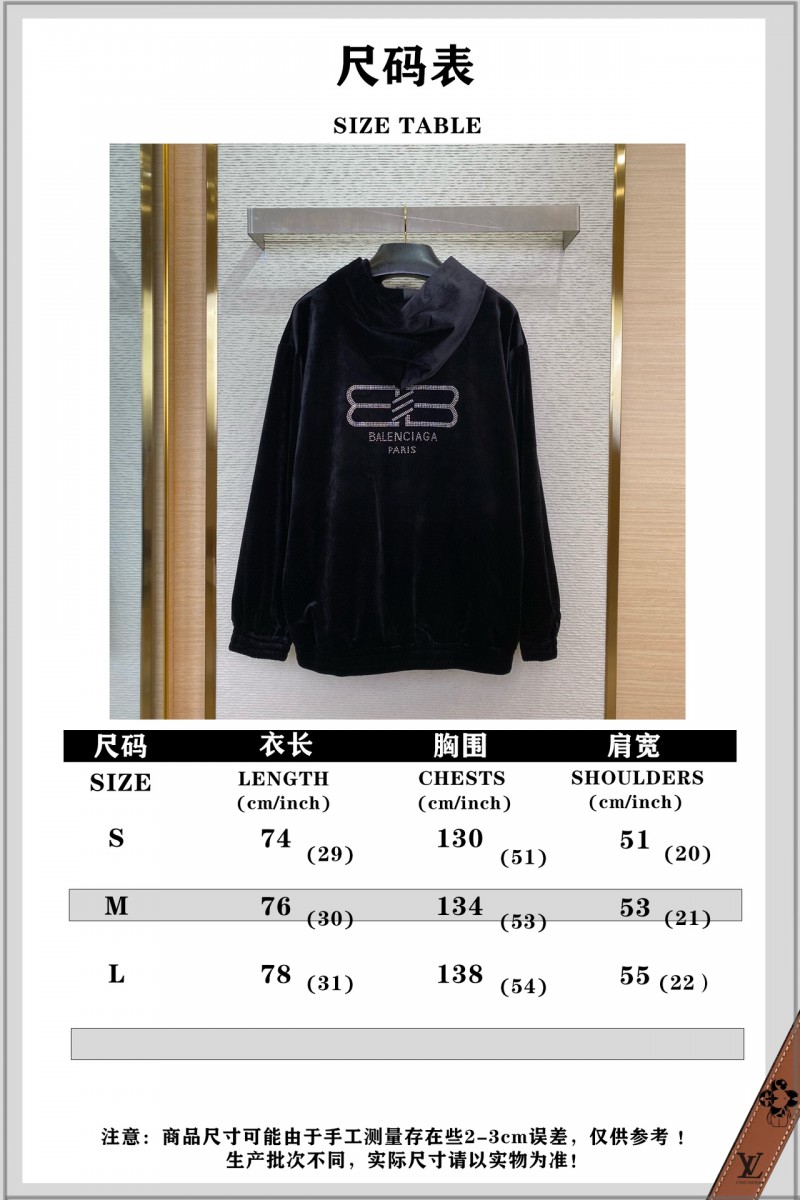 Balenciaga Rhinestone Velvet outerwear 8