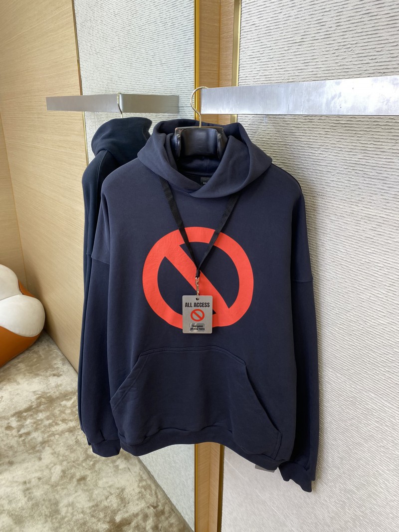Balenciaga No Passing Hooded Sweatshirt 6