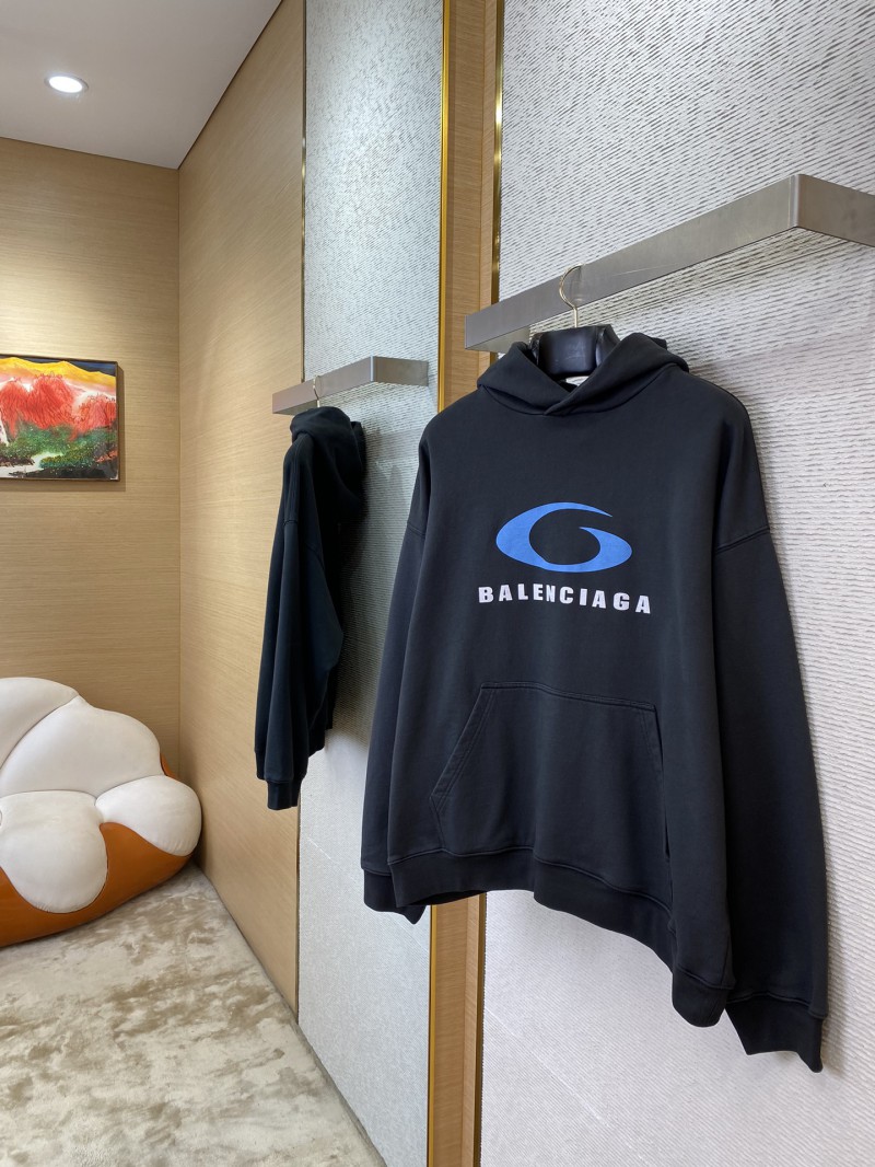Balenciaga Printed Hooded Sweatshirt 2