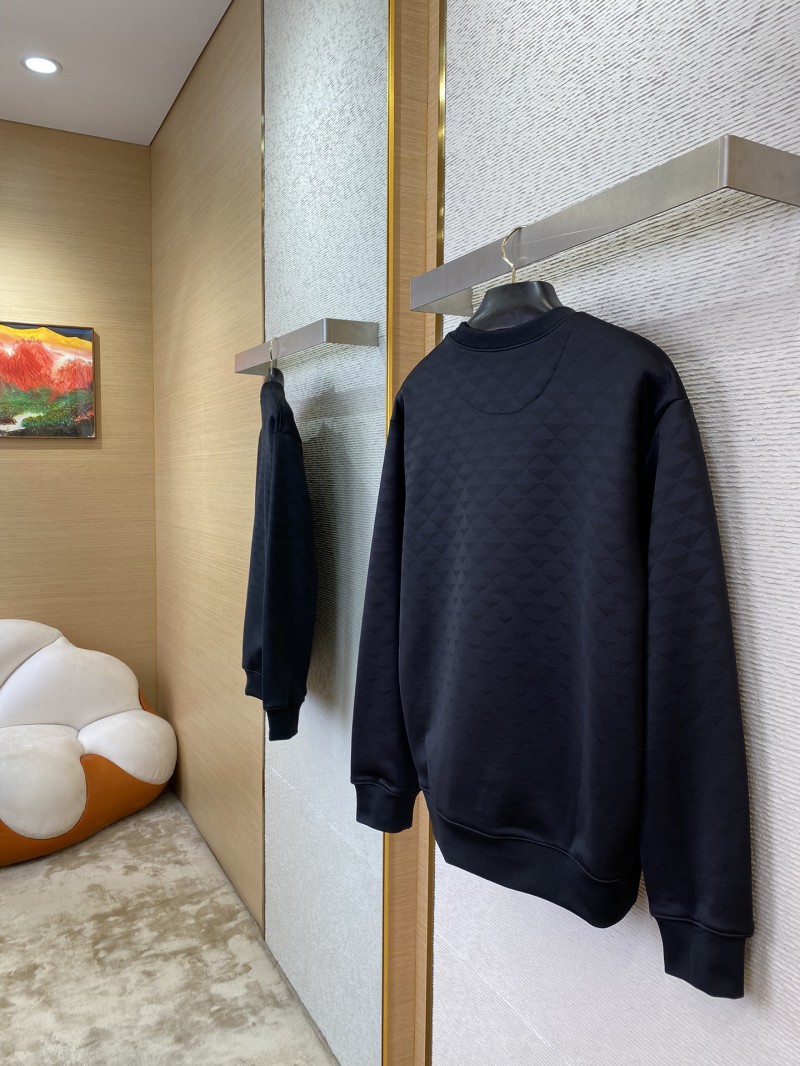 Prada Triangle Label Jacquard Sweatshirt 3