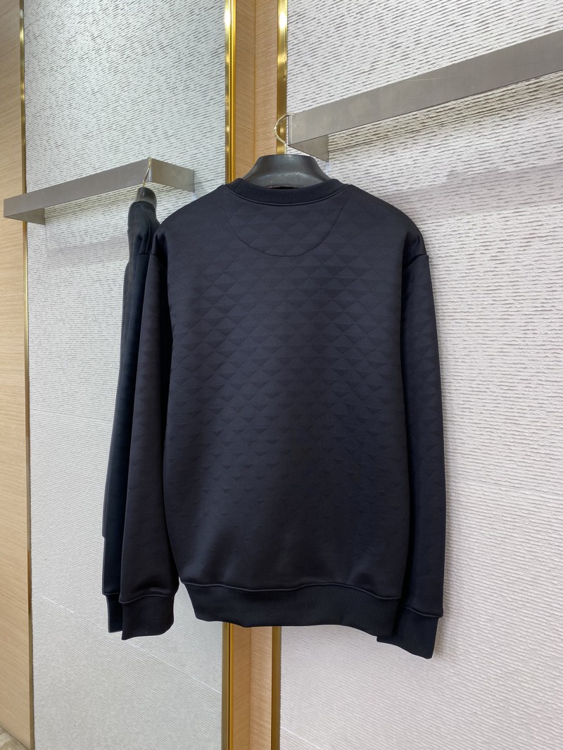 Prada Triangle Label Jacquard Sweatshirt 5