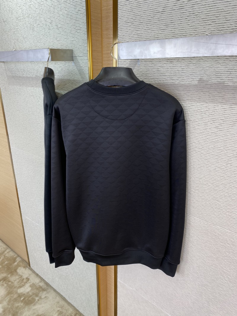 Prada Triangle Label Jacquard Sweatshirt 7