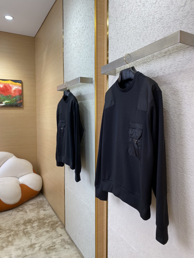 Prada Nylon Patchwork Sweatshirt 2