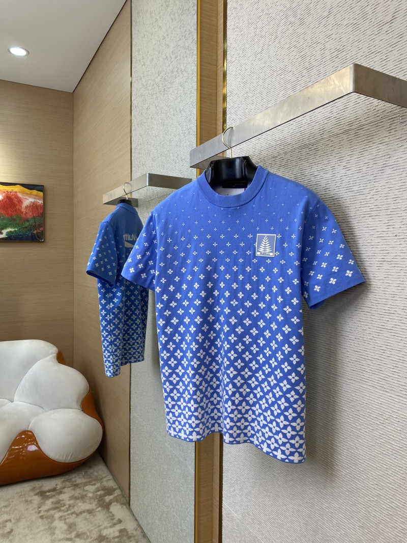 LV snowflake knit short sleeve 2