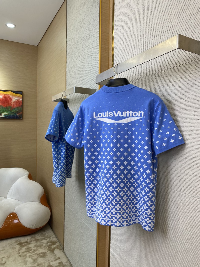 LV snowflake knit short sleeve 3