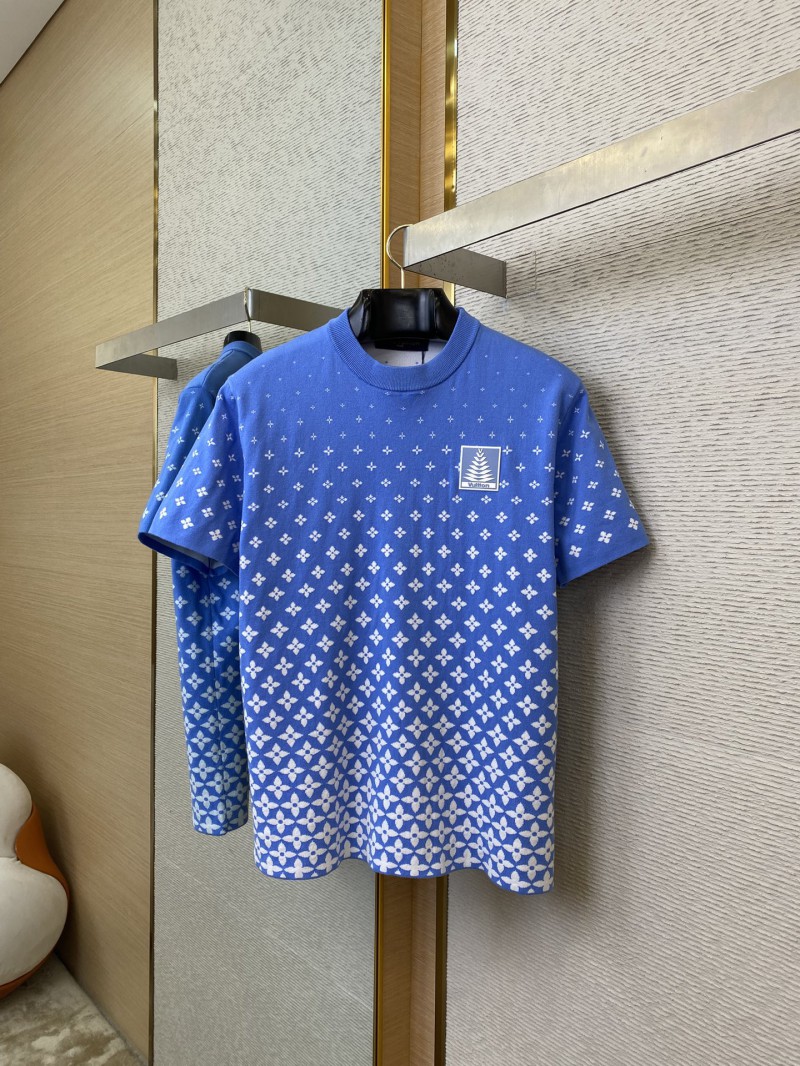 LV snowflake knit short sleeve 4