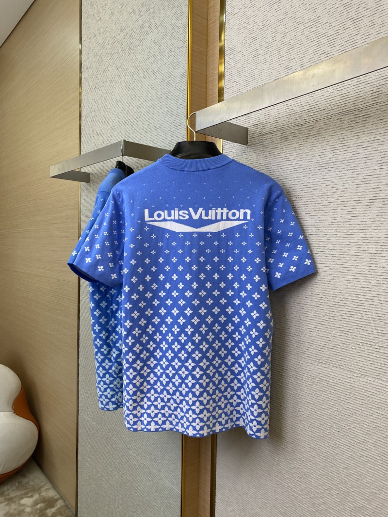 LV snowflake knit short sleeve 5