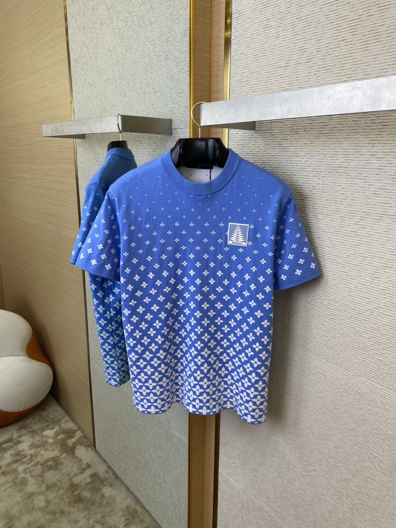 LV snowflake knit short sleeve 6