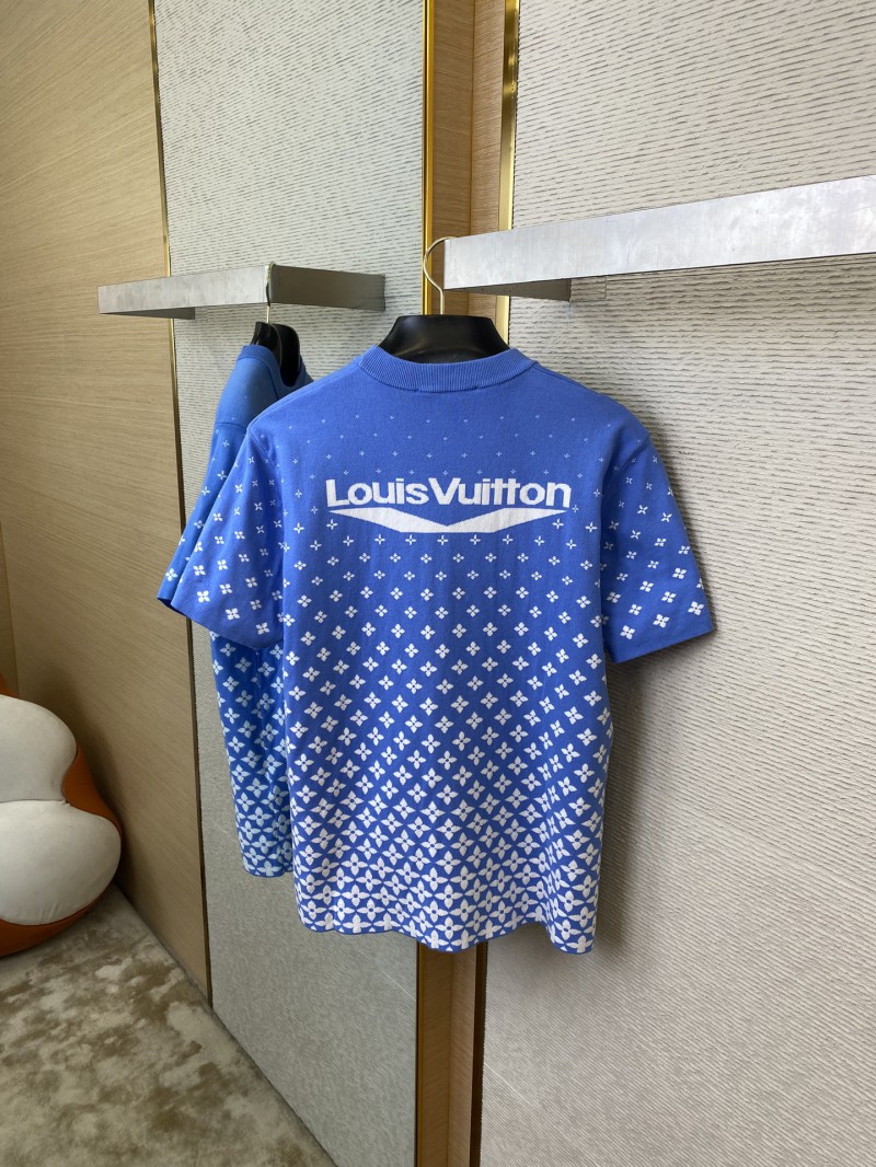 LV snowflake knit short sleeve 7