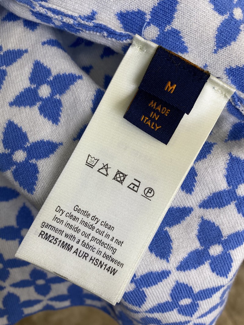 LV snowflake knit short sleeve 8
