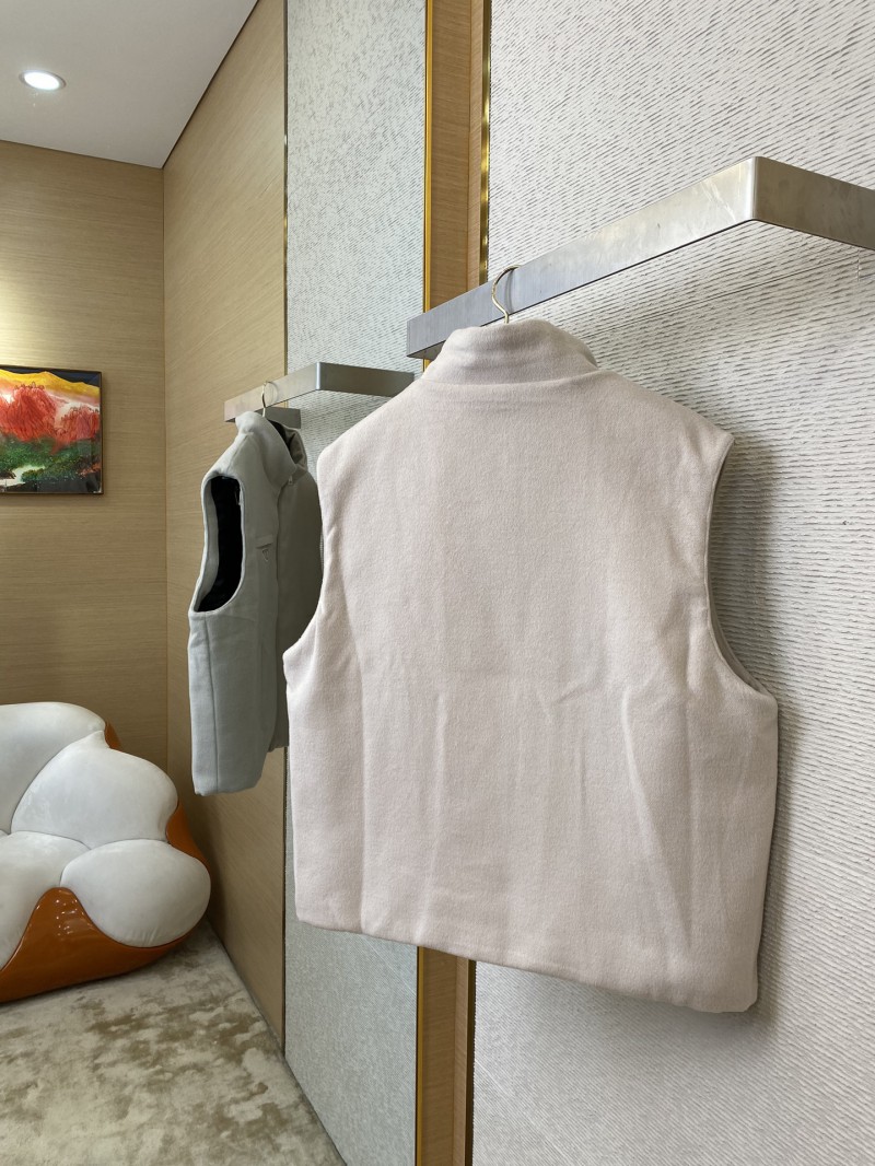 Prada Triangle Label Wool Vest 3
