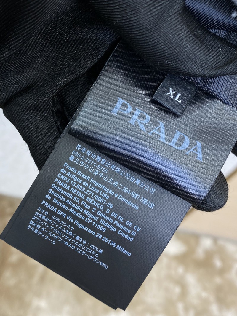 Prada Triangle Label Wool Vest 8