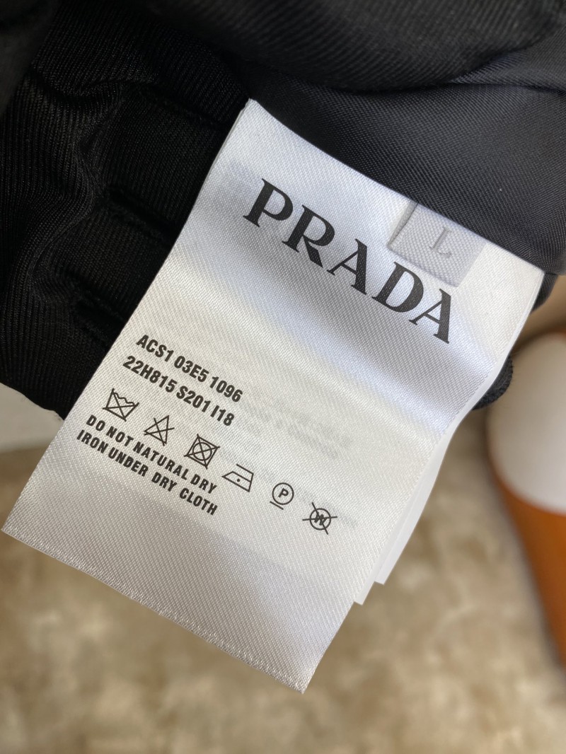 Prada Triangle Label Denim Jacket Jacket 8