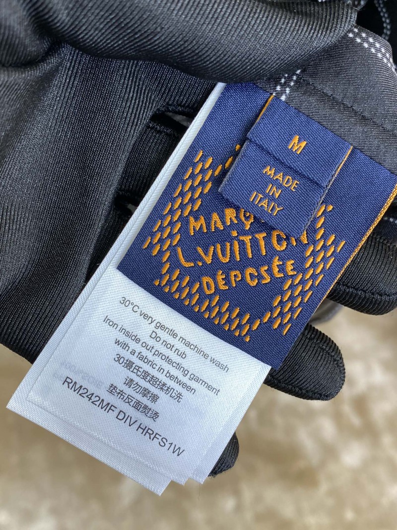 LV Full Print Mulberry Silk Jacket 8