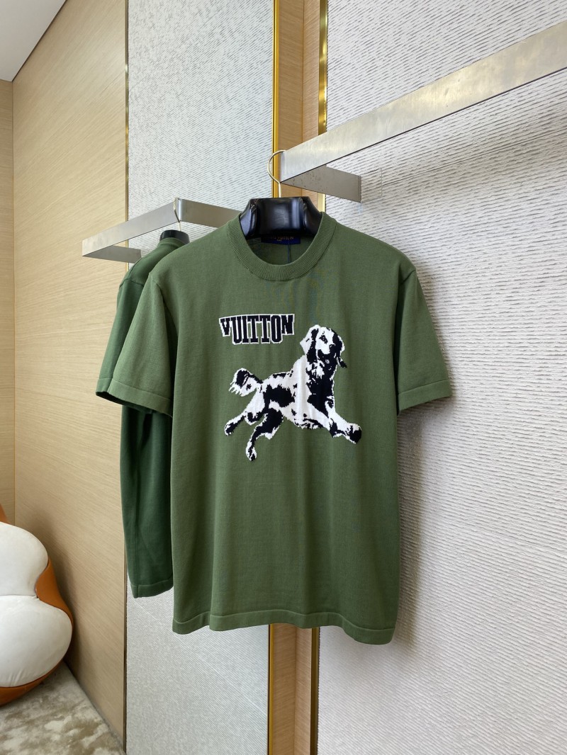 LV25fw Golden Retriever Dog Knitted Short Sleeve 4