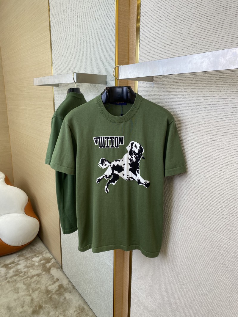 LV25fw Golden Retriever Dog Knitted Short Sleeve 6