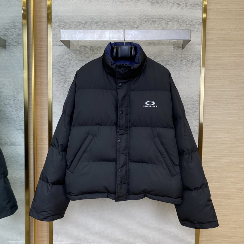 Balenciaga Embroidered Pin Reversible Cotton outerwear 3