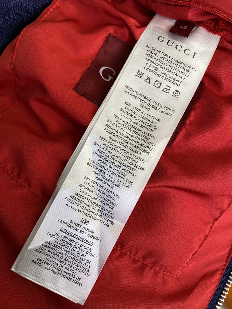 Gucci Dark Cotton Zip outerwear 8