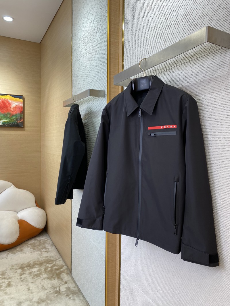 Prada Logo Jacket Coat 2