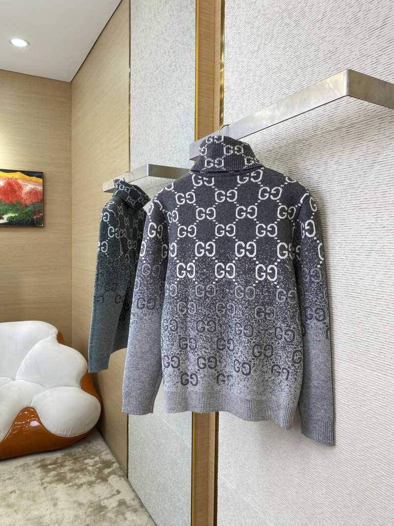 Gucci Gradient Old Flower Turtleneck Sweater 3