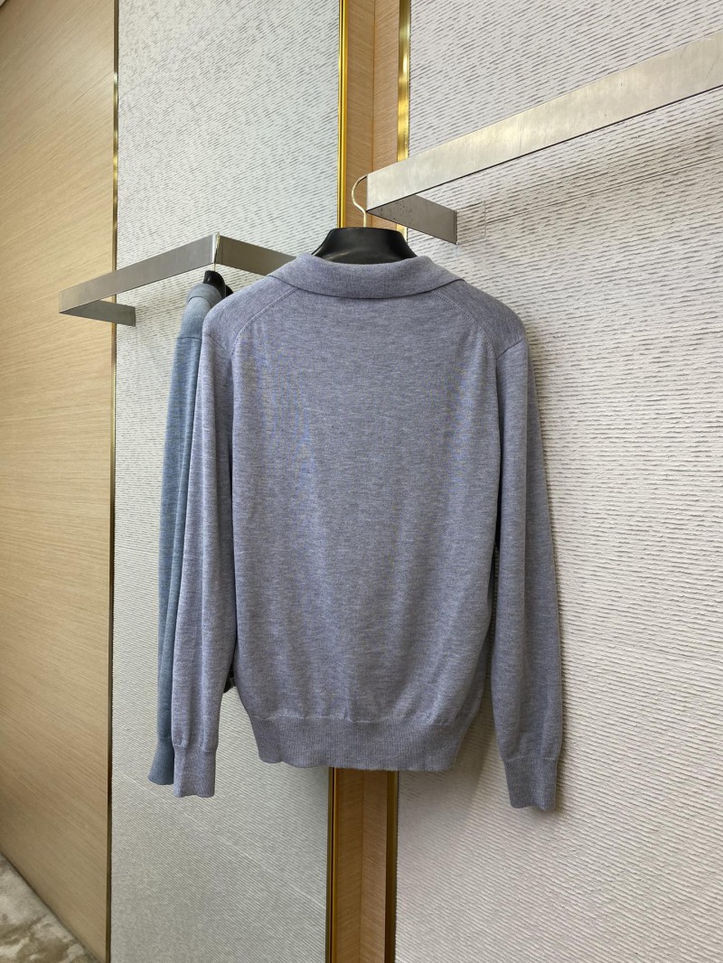 Gucci Appliqu??d Polo Neck Pullover Shirt 5