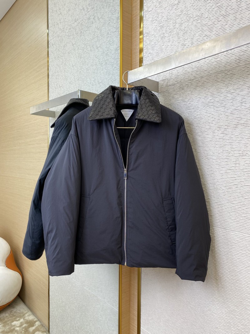 Bottega Veneta Lapel Down Jacket Black 4