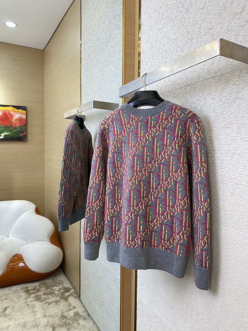 Dior Jacquard Knit Sweater 3
