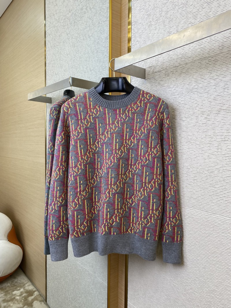 Dior Jacquard Knit Sweater 4