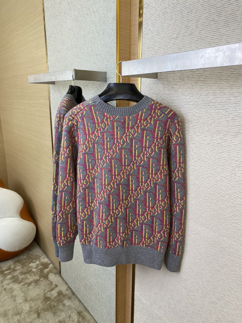 Dior Jacquard Knit Sweater 7