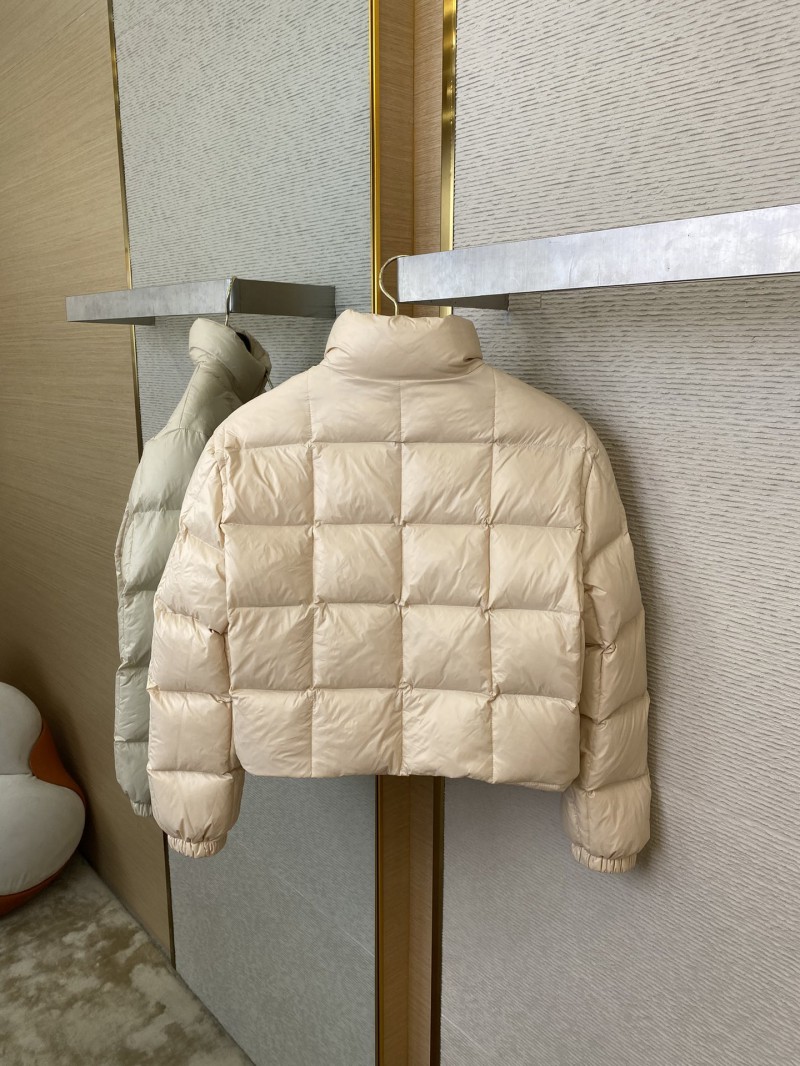Miu Miu Short Down down-filled garment Beige 7
