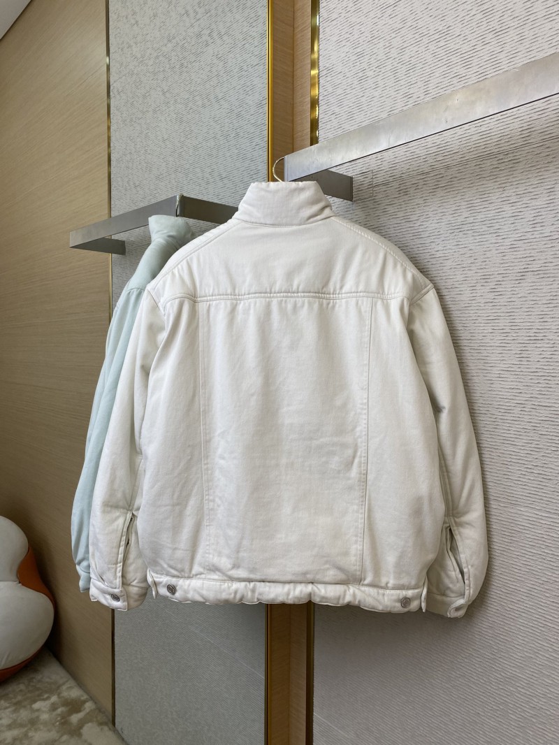 Balenciaga washed denim jacket jacket with cotton jacket 5