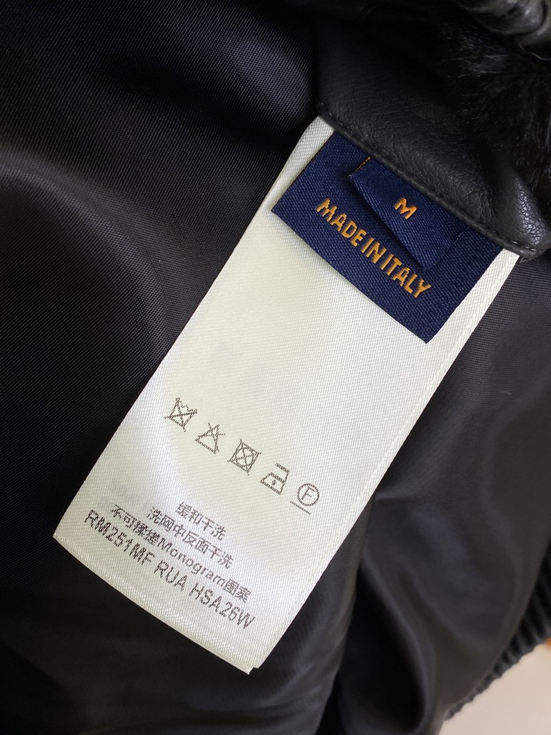 LV Full Star Rhinestone Zip-Up outerwear Black 8