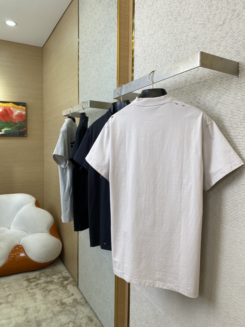 Balenciaga Drops 3M Aged Short Sleeve Black 3