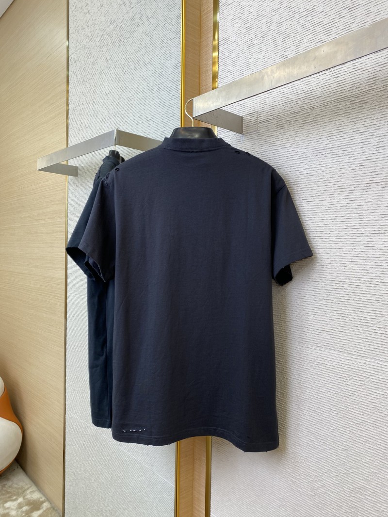 Balenciaga Drops 3M Aged Short Sleeve Black 5