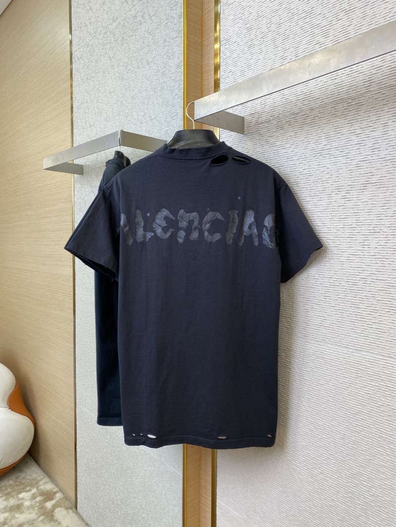 Balenciaga Aged and Rubbed T-Shirt 5