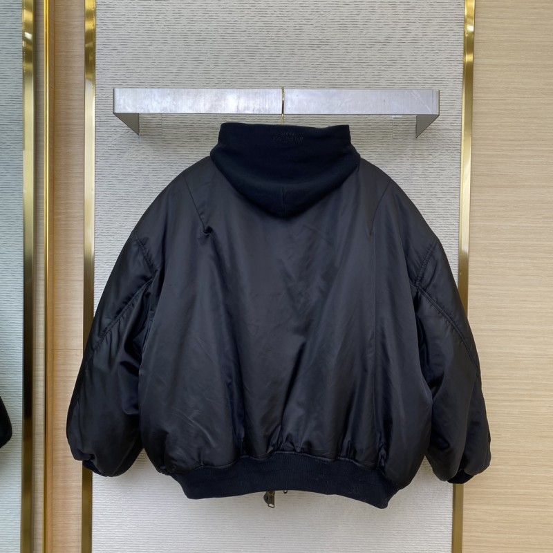 Balenciaga Show Double Layer Cotton Jacket 1