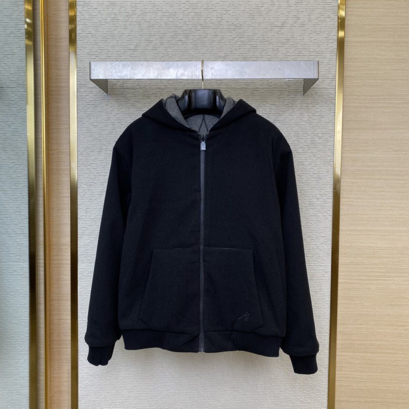 LV Reversible Circle Flower Tweed Jacket 2