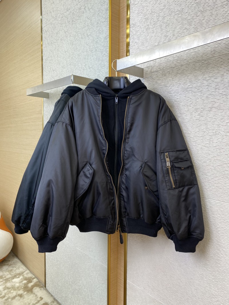 Balenciaga Show Double Layer Cotton Jacket 3