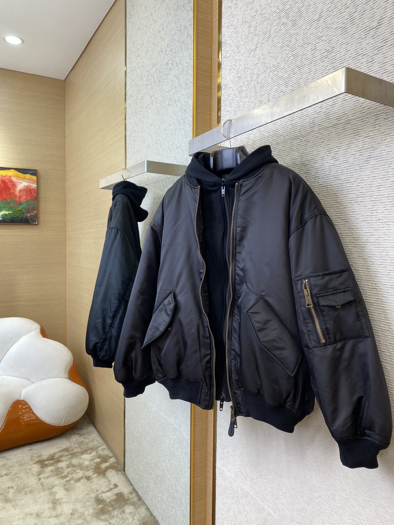 Balenciaga Show Double Layer Cotton Jacket 6