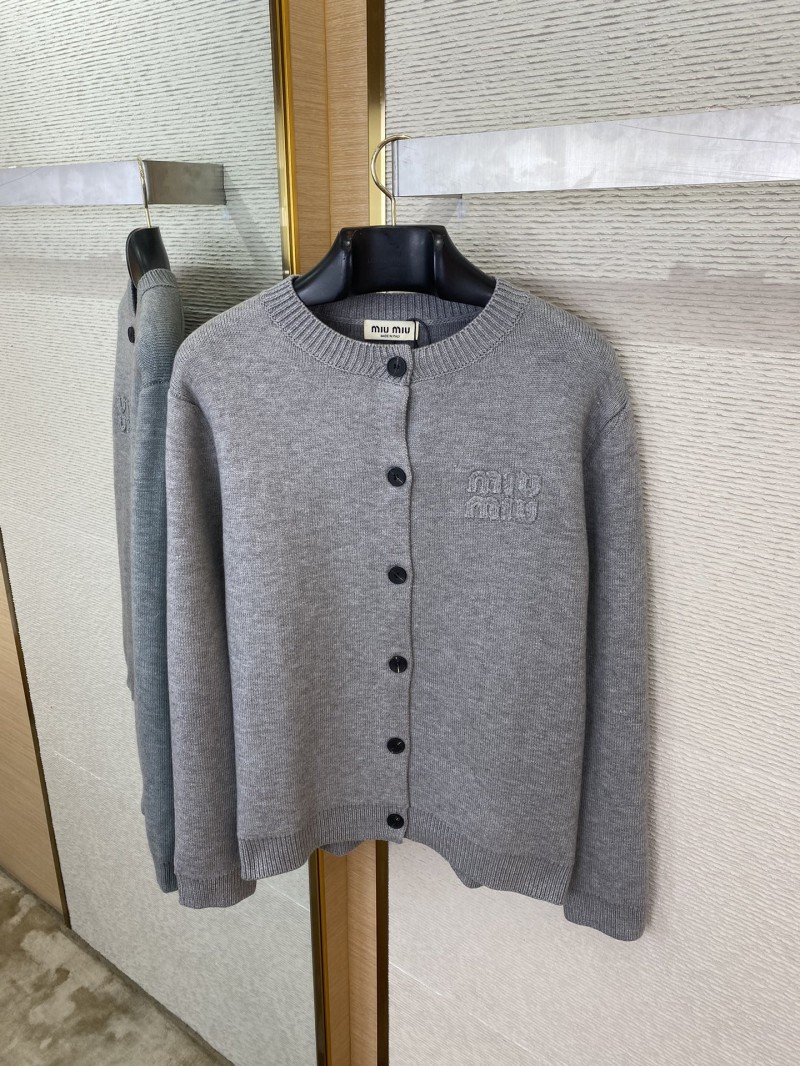 Miu Miu Embroidered Patch Cardigan 5