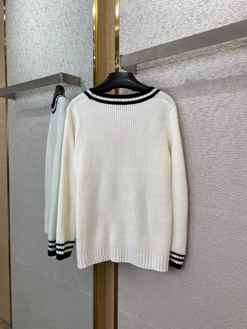 Miu Miu Logo Knit Cardigan 5