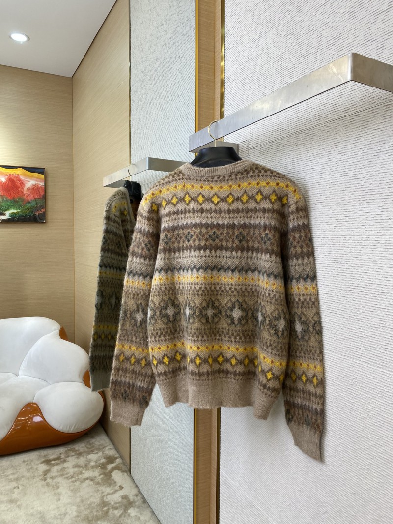 LV Mohair V-Neck Sweater 3