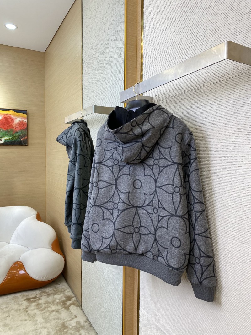 LV Reversible Circle Flower Tweed Jacket 5